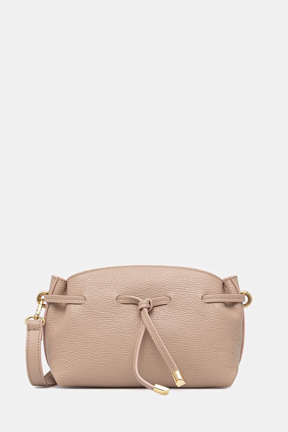 Answear.LAB crossbody torbica ženska usnjena roza SR49ML.PSR