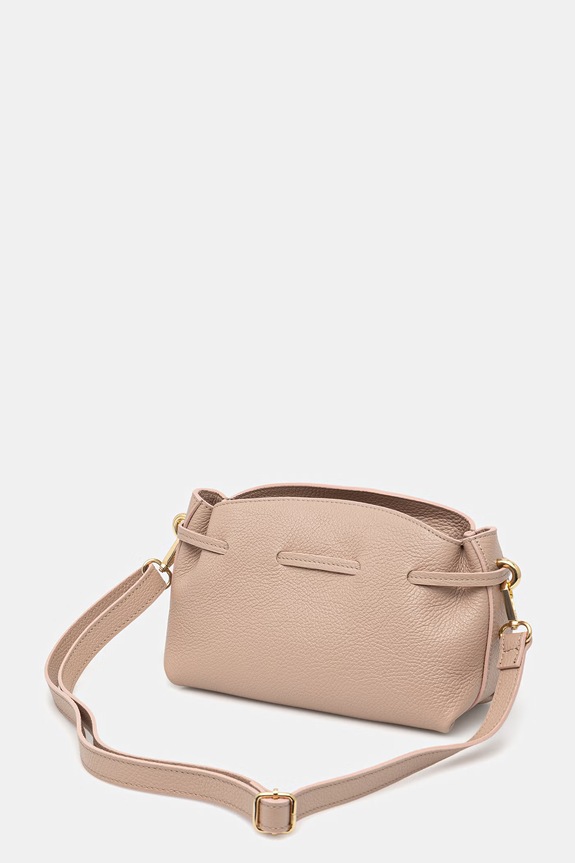 Dodatki Answear.LAB crossbody torbica ženska usnjena SR49ML.PSR roza