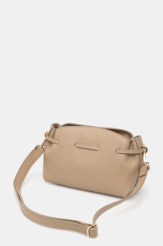 Dodatki Answear.LAB Crossbody torbica ženska usnjena SR49ML.PSR bež