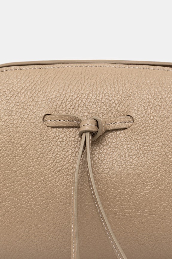 Answear.LAB Crossbody torbica ženska usnjena bež SR49ML.PSR