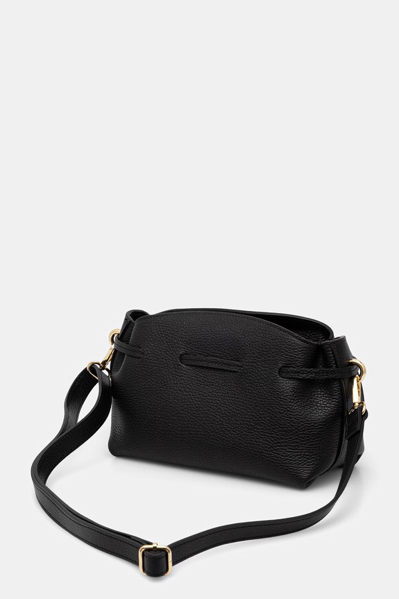Dodatki Answear.LAB Crossbody torbica ženska usnjena SR49ML.PSR črna