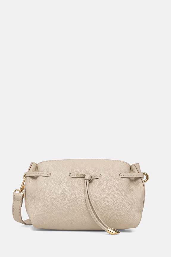 Answear.LAB crossbody kabelka dámska kožená béžová SR50ML.PSR