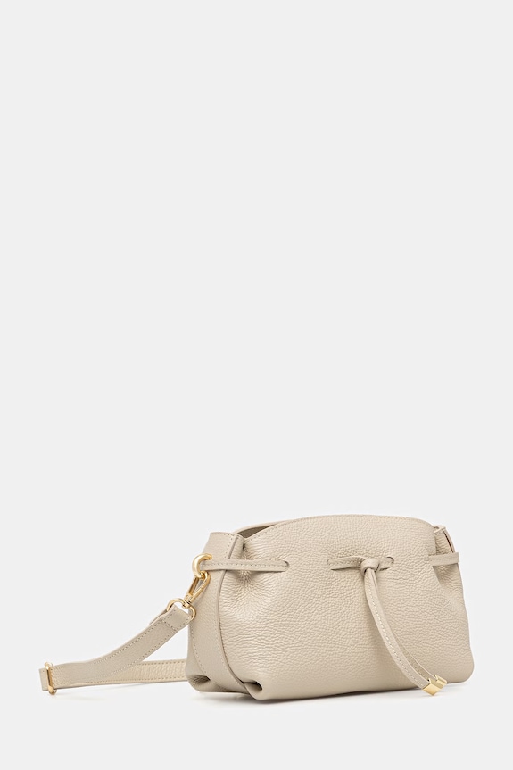 Answear.LAB crossbody torbica ženska usnjena SR50ML.PSR bež WS26