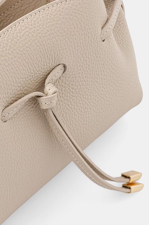 Answear.LAB crossbody kabelka dámska kožená béžová SR50ML.PSR