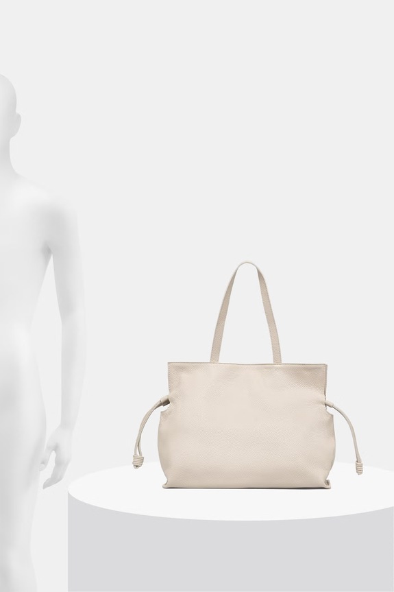 Answear.LAB kabelka typu shopper dámska kožená SR51DL.PSR