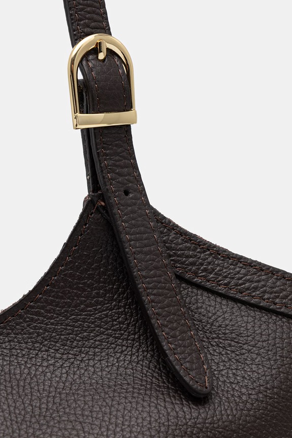 Answear.LAB torebka crossbody damska skórzana brązowy SR53SL.PSR