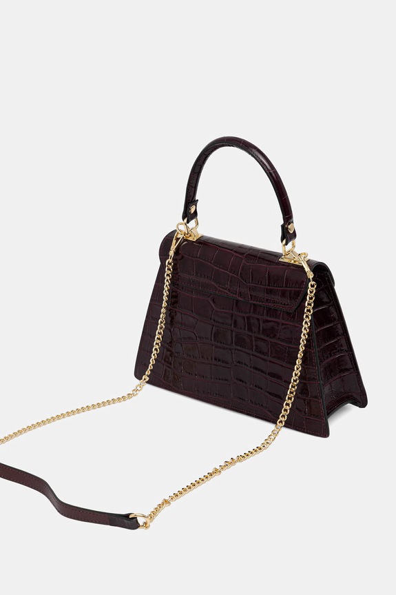 Akcesoria Answear.LAB torebka shopper damska skórzana WQB1201.ijk bordowy