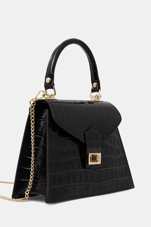 Answear.LAB torebka shopper damska skórzana WQB1201.ijk czarny WS26