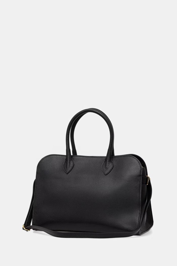 Akcesoria Answear.LAB torebka shopper damska skórzana hzb12055.ijk czarny