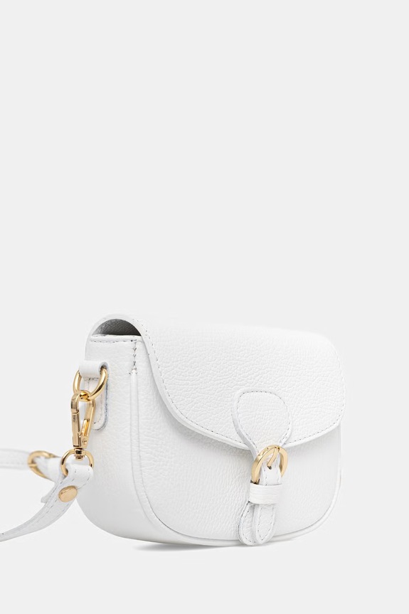 Answear.LAB torebka crossbody damska skórzana 110506 biały WS26