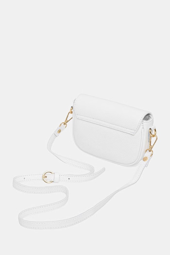 Akcesoria Answear.LAB torebka crossbody damska skórzana 110506 biały