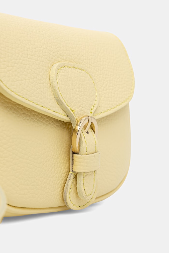 Answear.LAB torebka crossbody damska skórzana żółty 110506