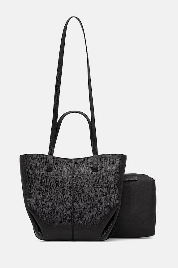 Answear.LAB torebka damska skórzana czarny a00003-p.leather.ijk