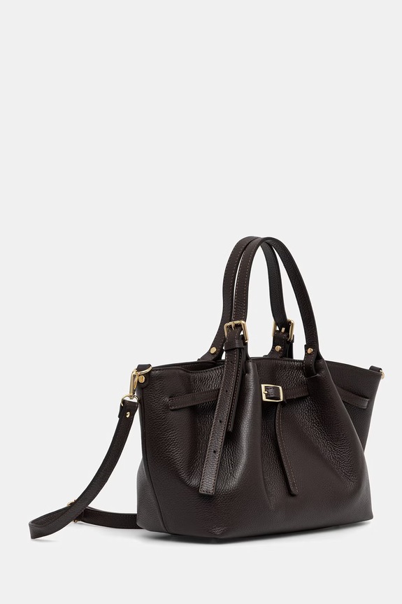 Answear.LAB torebka shopper damska skórzana A00117-G.ijk brązowy WS26