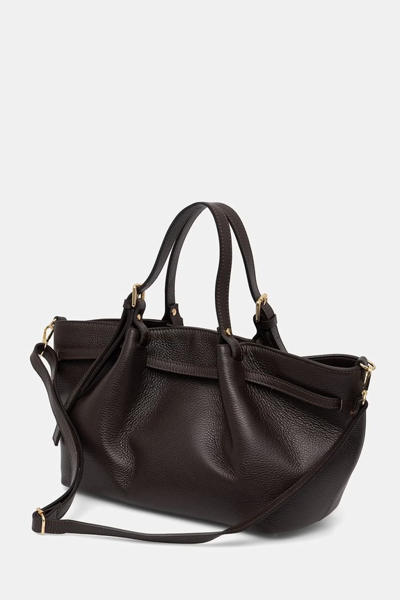 Akcesoria Answear.LAB torebka shopper damska skórzana A00117-G.ijk brązowy