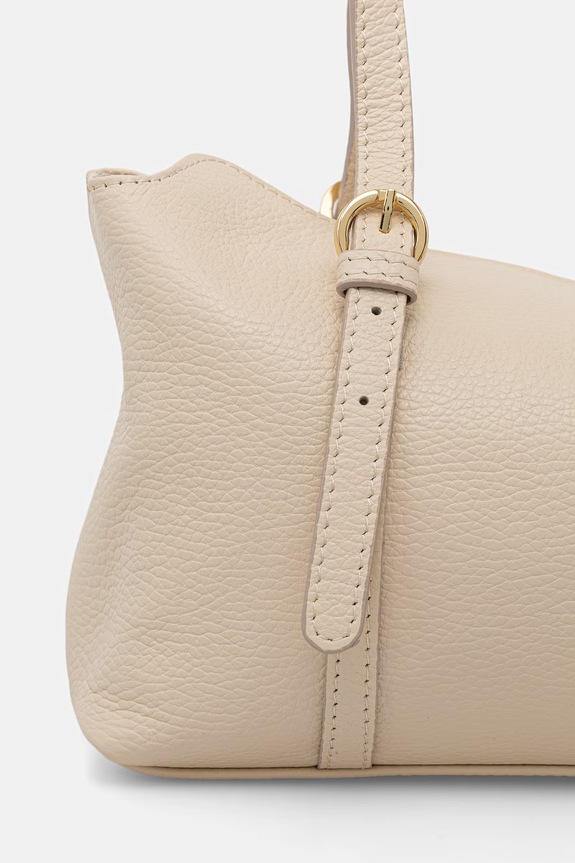 Akcesoria Answear.LAB torebka shopper damska skórzana A00107.ijk beżowy