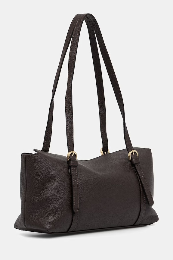 Answear.LAB torebka shopper damska skórzana A00107.ijk brązowy WS26