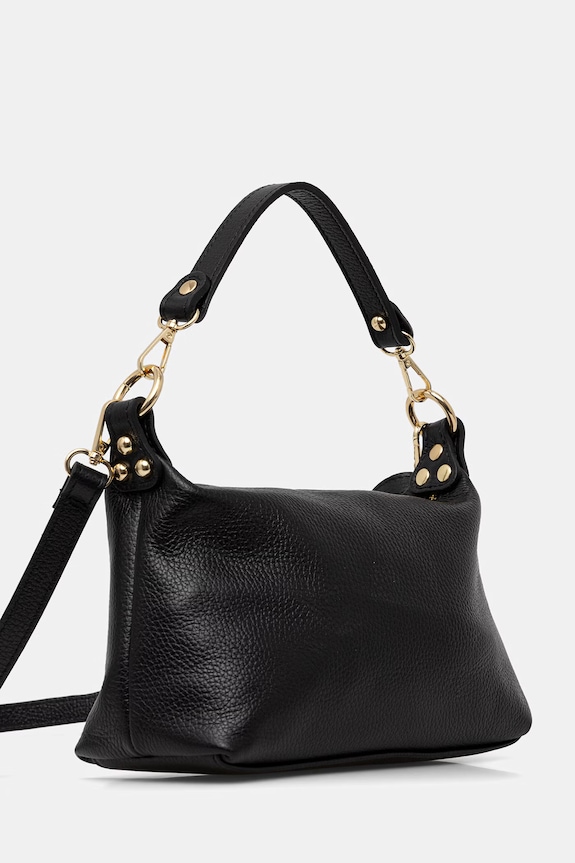 Answear.LAB torebka hobo damska skórzana A00122.ijk czarny WS26