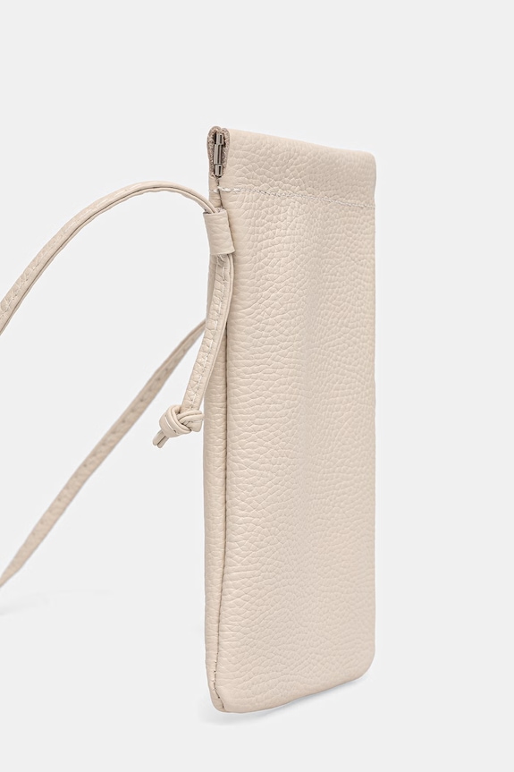 Answear.LAB torebka crossbody damska skórzana 44886.isr beżowy WS26