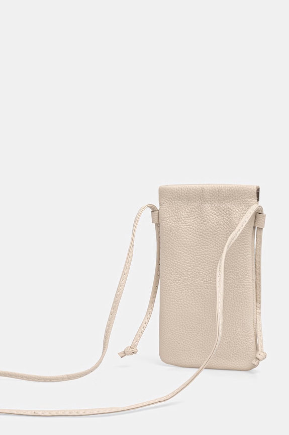 Akcesoria Answear.LAB torebka crossbody damska skórzana 44886.isr beżowy