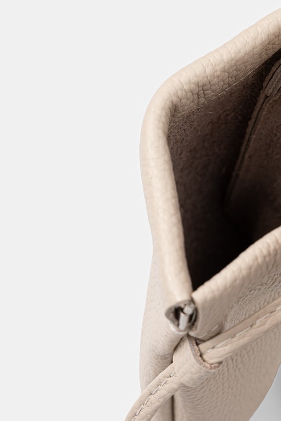 Answear.LAB torebka crossbody damska skórzana 44886.isr beżowy