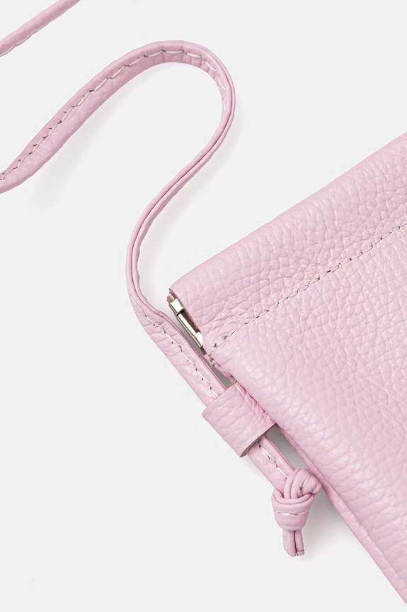 Answear.LAB geantă crossbody pentru femei, din piele roz 44886.isr
