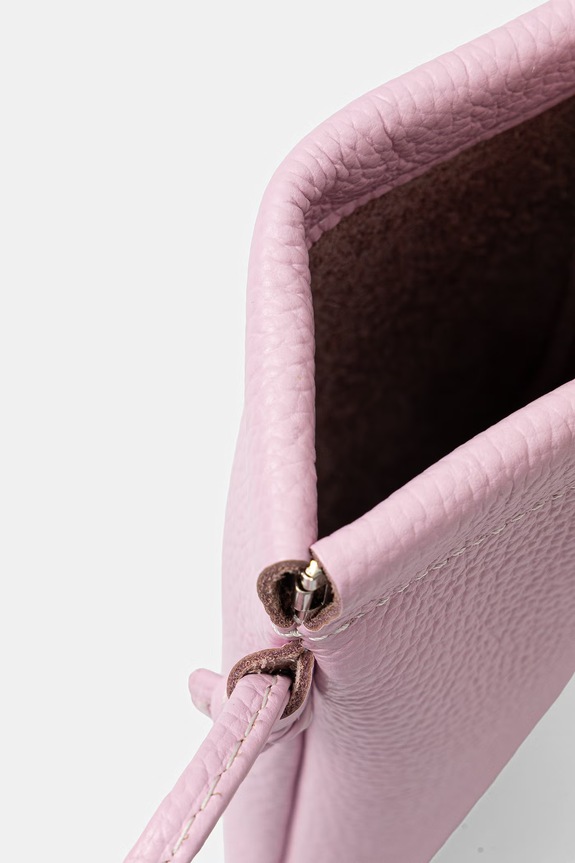 Answear.LAB geantă crossbody pentru femei, din piele 44886.isr roz