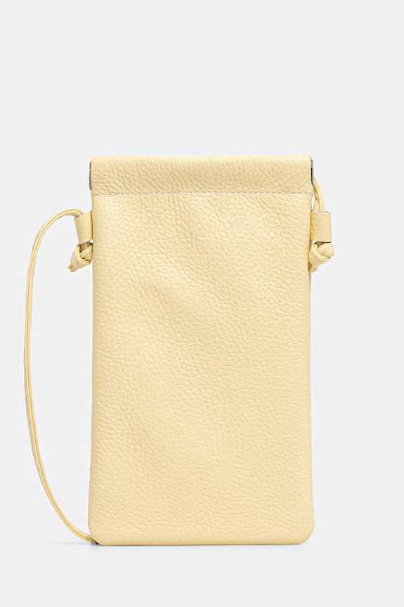 Answear.LAB torebka crossbody damska skórzana żółty 44886.isr