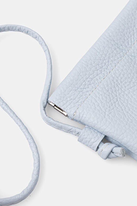 Answear.LAB torebka crossbody damska skórzana niebieski 44886.isr