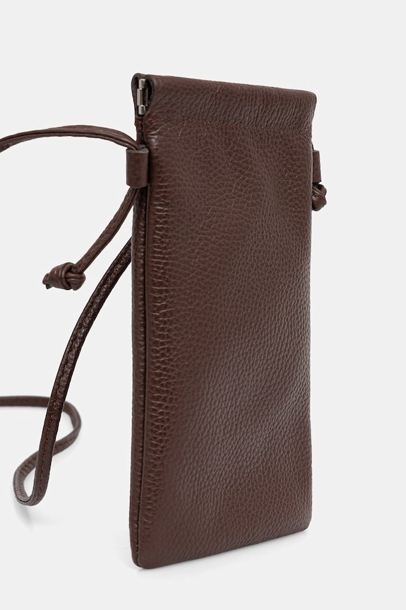 Answear.LAB geantă crossbody pentru femei, din piele 44886.isr maro WS26