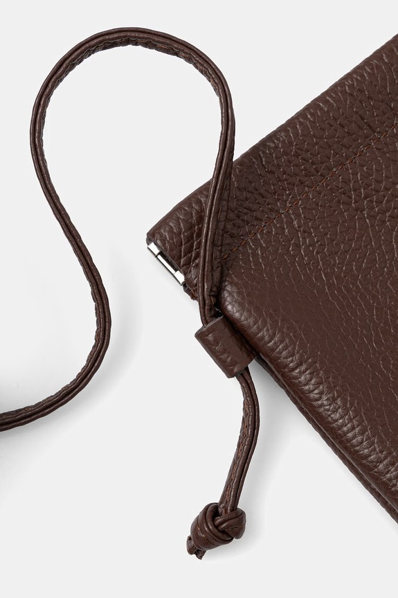 Answear.LAB geantă crossbody pentru femei, din piele maro 44886.isr