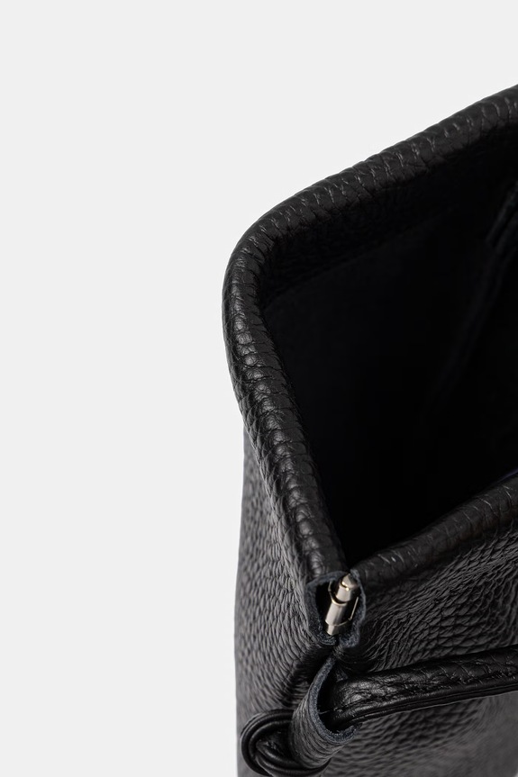 Answear.LAB torebka crossbody damska skórzana 44886.isr czarny
