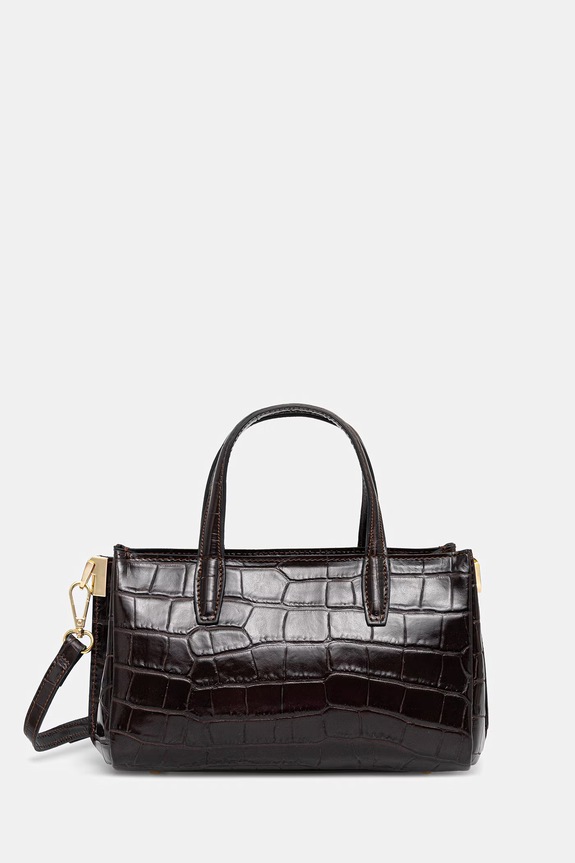 Answear.LAB torebka crossbody damska z imitacji skóry brązowy MBP174HG1.ijk