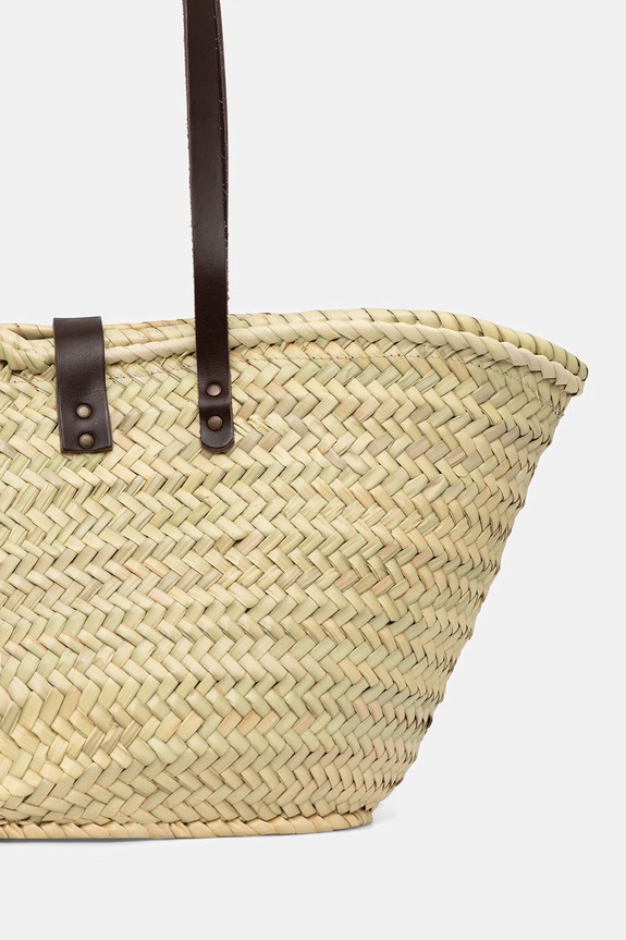 Αξεσουάρ Answear.LAB τσάντα shopper γυναικεία πλεγμένη 42202.hak μπεζ