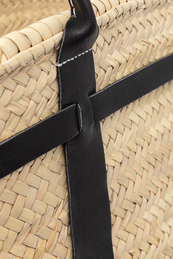 Answear.LAB τσάντα shopper γυναικεία πλεγμένη μπεζ 95615.hak