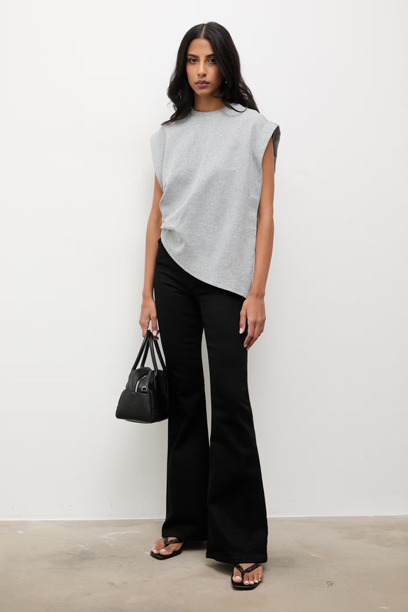 Answear.LAB dámsky top JH3237.isr sivá WS26