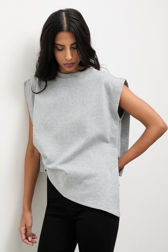 Answear.LAB dámsky top sivá JH3237.isr