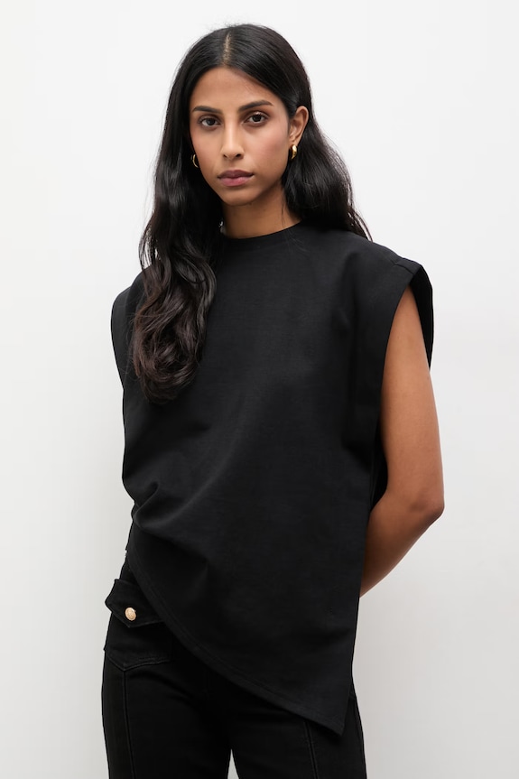 Answear.LAB top damskie regular czarny JH3237.isr
