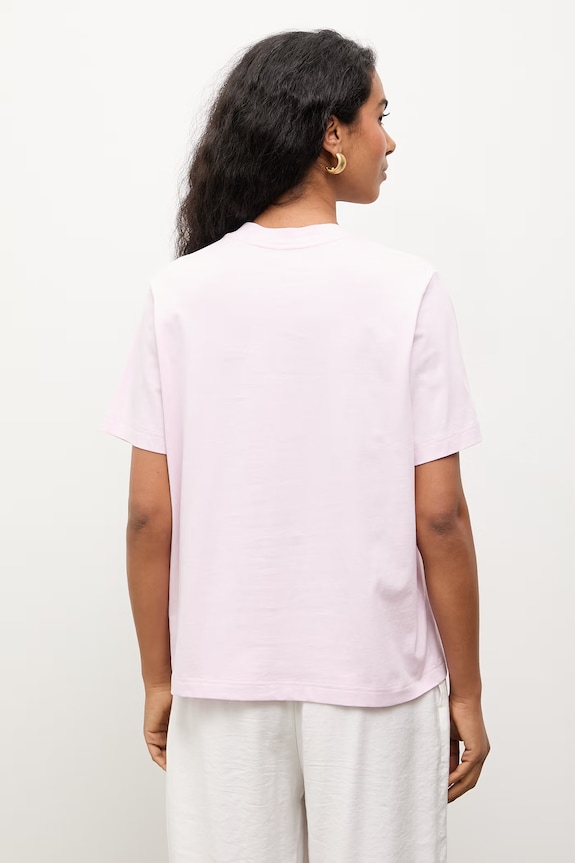 Îmbrăcăminte Answear.LAB tricou basic pentru femei, din bumbac TR2.2.tok roz