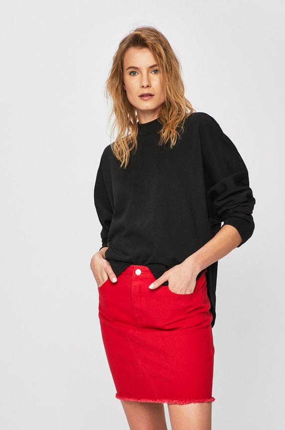 Answear.LAB - Felső Sweet & Salty pamut fekete SOC1.Q