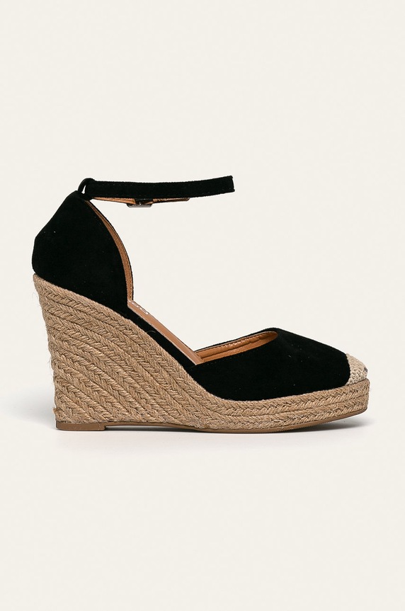 Answear - Espadrile LaDonna textil negru R13Z2019.33A.W