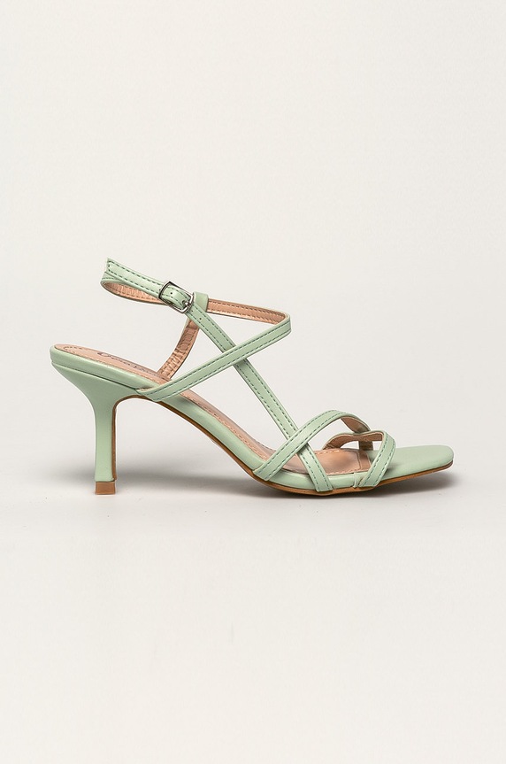 Answear.LAB - Szandál Vera Blum tűsarok zöld 23185A.BB
