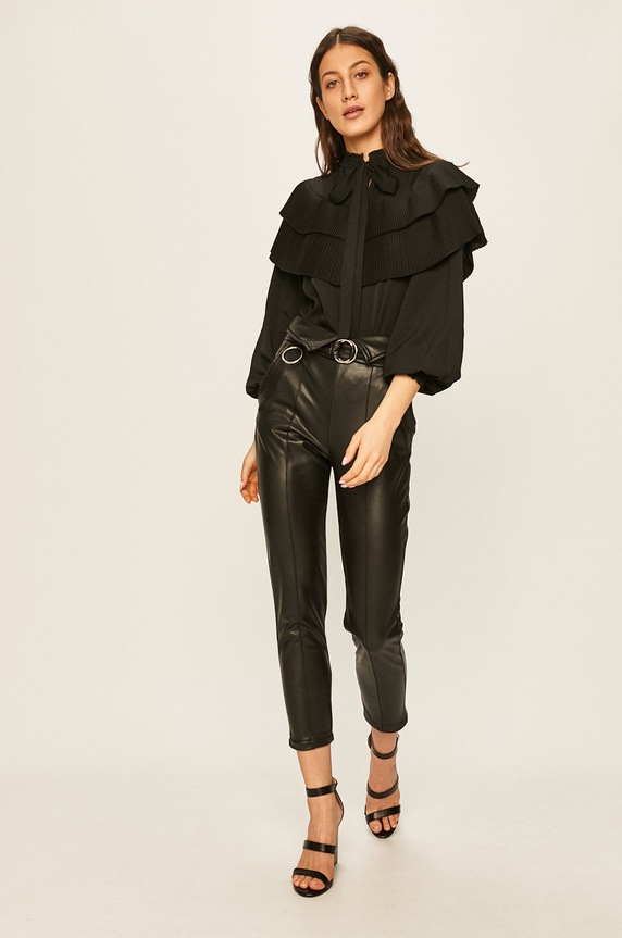 Answear.LAB - Nadrág WW20.SPD01Zins fekete WW20