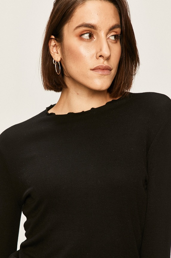 Answear - Pulover negru SNG10.OW