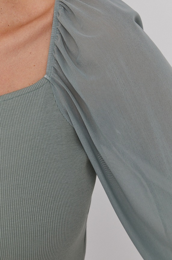 Answear Lab - Bluza OL.3.MB1 turcoaz