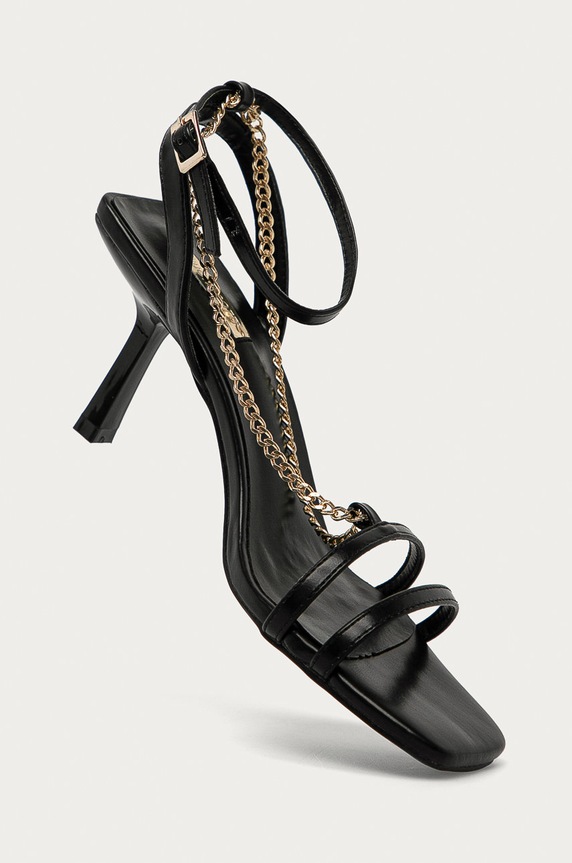 Answear Lab Sandały 1JB.1072.DA czarny WW21