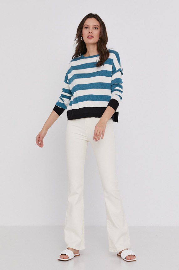 Answear Lab Jeansy 30408.DA biały WW21