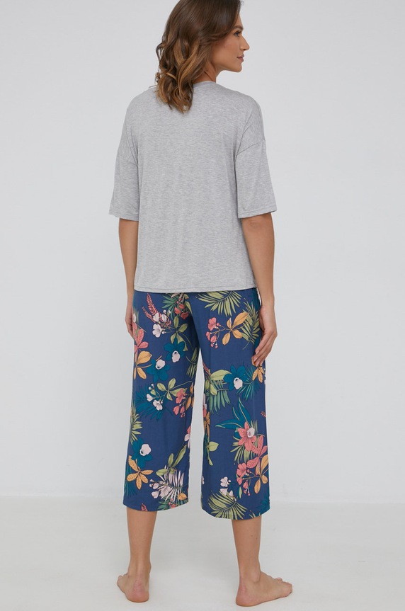 Pižama Answear.LAB pay7.DB siva WZ22