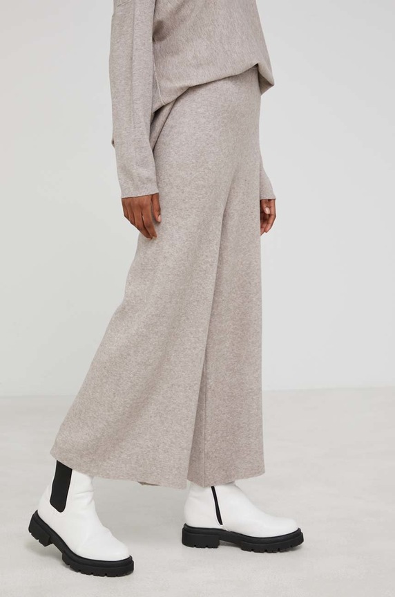 Answear Lab komplet z wełną 2101.2.1256.KR beżowy