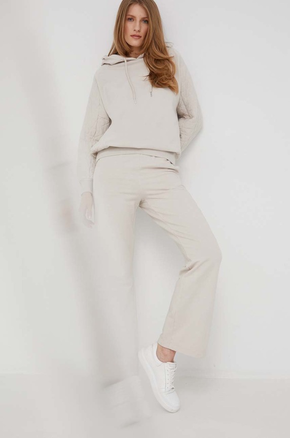 Answear Lab dres bawełniany bawełna beżowy 04388.1.DB